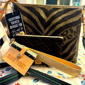 Consuela Downtown Crossbody with Wristlet!!